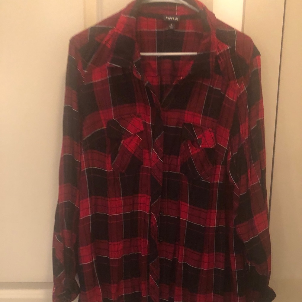 Red and black flannel